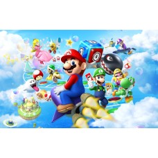 131751 Super Mario Bros imagine comestibila din vafa 30x20cm